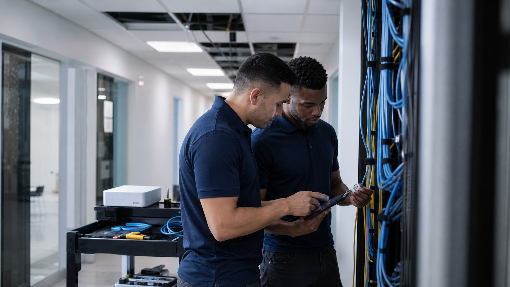 White label field labor for commercial low-voltage installations