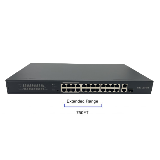 SCW 24 Port PoE Switch